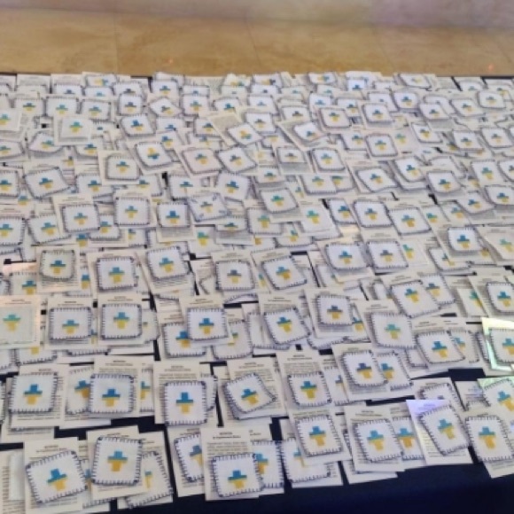 FOR CHARITY $1-$99 Hand-sewn Amulets & Prayer Cards for Ukrainian Soldiers - Picture 8 of 10